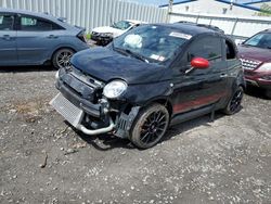 Salvage cars for sale at Albany, NY auction: 2013 Fiat 500 Abarth