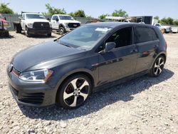 Salvage cars for sale at Kansas City, KS auction: 2016 Volkswagen GTI S/SE