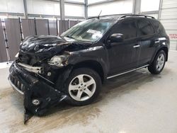 Salvage cars for sale at New Braunfels, TX auction: 2006 Nissan Murano SL