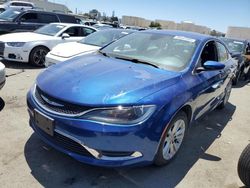 Salvage cars for sale at Martinez, CA auction: 2016 Chrysler 200 Limited