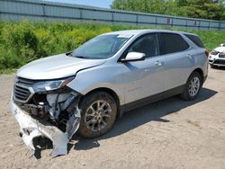 Salvage cars for sale at Davison, MI auction: 2021 Chevrolet Equinox LT