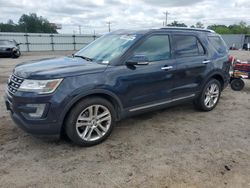 Ford Explorer Limited salvage cars for sale: 2017 Ford Explorer Limited