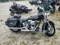 Salvage motorcycles for sale at Candia, NH auction: 2006 Harley-Davidson Flstci