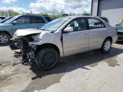 Salvage cars for sale from Copart Duryea, PA: 2003 Toyota Corolla CE