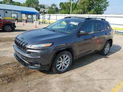 Salvage cars for sale at Wichita, KS auction: 2018 Jeep Cherokee Latitude
