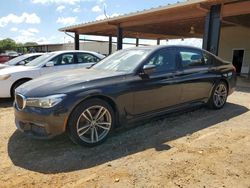 Salvage cars for sale at Tanner, AL auction: 2017 BMW 740 I