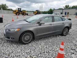 Salvage cars for sale from Copart Barberton, OH: 2014 Ford Fusion Titanium