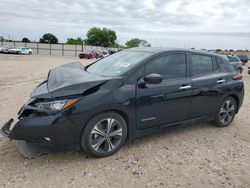 Salvage cars for sale from Copart Haslet, TX: 2018 Nissan Leaf S