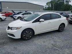 Salvage cars for sale from Copart Gastonia, NC: 2015 Honda Civic EX
