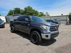 Salvage cars for sale from Copart Oklahoma City, OK: 2019 Toyota Tundra Crewmax SR5