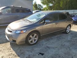 Salvage cars for sale from Copart Midway, FL: 2009 Honda Civic LX-S