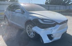 Salvage cars for sale from Copart Vallejo, CA: 2017 Tesla Model X