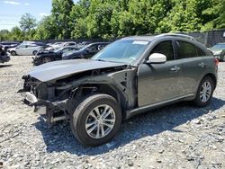 Salvage cars for sale at auction: 2009 Infiniti FX35