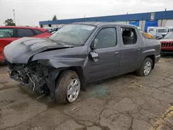 Salvage trucks for sale at Woodhaven, MI auction: 2014 Honda Ridgeline RTS