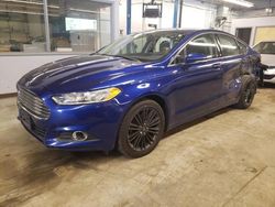 Salvage cars for sale at Wheeling, IL auction: 2016 Ford Fusion SE