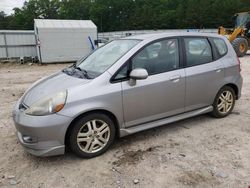 Flood-damaged cars for sale at auction: 2007 Honda FIT S