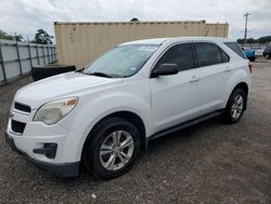 Salvage cars for sale at Newton, AL auction: 2015 Chevrolet Equinox LS