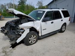 Salvage cars for sale at Candia, NH auction: 2008 Ford Expedition XLT