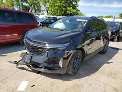 Salvage cars for sale at Sikeston, MO auction: 2022 Chevrolet Equinox RS