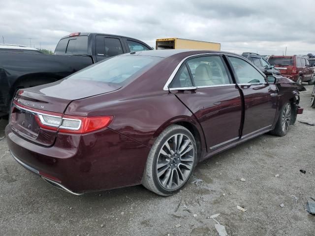 2017 Lincoln Continental Reserve