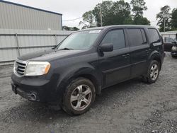 Salvage cars for sale at Gastonia, NC auction: 2013 Honda Pilot EXL