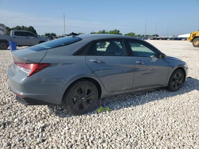 2022 Hyundai Elantra Blue