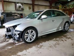 Salvage cars for sale at Austell, GA auction: 2015 Chevrolet Cruze LTZ