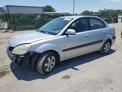 Salvage cars for sale from Copart Orlando, FL: 2008 KIA Rio Base