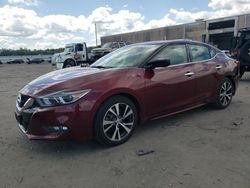 Salvage cars for sale at Fredericksburg, VA auction: 2016 Nissan Maxima 3.5S