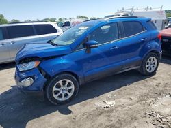 Salvage cars for sale at auction: 2018 Ford Ecosport SE