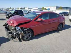 Salvage cars for sale from Copart Bakersfield, CA: 2018 Hyundai Elantra SEL