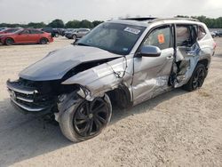 Salvage cars for sale at San Antonio, TX auction: 2022 Volkswagen Atlas SE