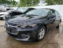 Salvage cars for sale at Bridgeton, MO auction: 2017 Chevrolet Malibu LS