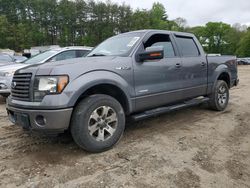Salvage trucks for sale at North Billerica, MA auction: 2011 Ford F150 Supercrew