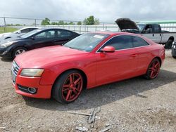 Salvage cars for sale from Copart Houston, TX: 2010 Audi A5 Premium Plus