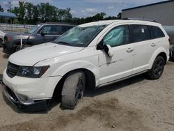 Salvage cars for sale at Spartanburg, SC auction: 2019 Dodge Journey Crossroad