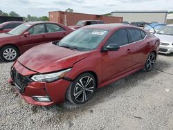 Salvage cars for sale at Hueytown, AL auction: 2022 Nissan Sentra SR