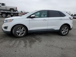 Salvage cars for sale from Copart Rancho Cucamonga, CA: 2018 Ford Edge SEL
