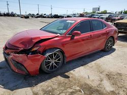 Salvage cars for sale at Oklahoma City, OK auction: 2021 Toyota Camry SE