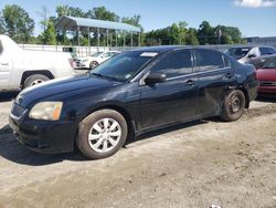 Salvage cars for sale at Spartanburg, SC auction: 2012 Mitsubishi Galant ES