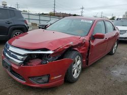 Salvage cars for sale at Chicago Heights, IL auction: 2012 Ford Fusion SE