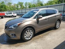 Salvage cars for sale from Copart Ellwood City, PA: 2019 Buick Envision Essence