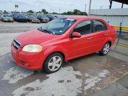 Salvage cars for sale from Copart Corpus Christi, TX: 2009 Chevrolet Aveo LT