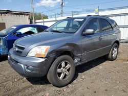 Salvage cars for sale at New Britain, CT auction: 2009 KIA Sorento LX