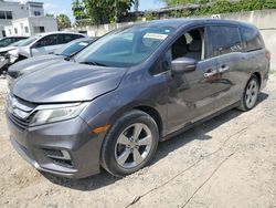 Salvage cars for sale from Copart Opa Locka, FL: 2019 Honda Odyssey EX