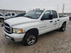 Salvage trucks for sale at Haslet, TX auction: 2005 Dodge RAM 2500 ST
