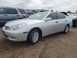 Salvage cars for sale from Copart Elgin, IL: 2002 Lexus ES 300