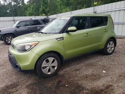 Salvage cars for sale from Copart Harleyville, SC: 2016 KIA Soul