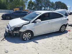 Salvage cars for sale at Loganville, GA auction: 2017 Hyundai Accent SE