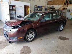 Salvage cars for sale at Ham Lake, MN auction: 2012 Ford Fusion S